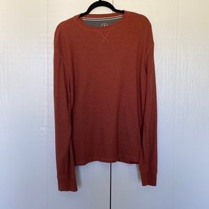 large soft wash thermal shirt